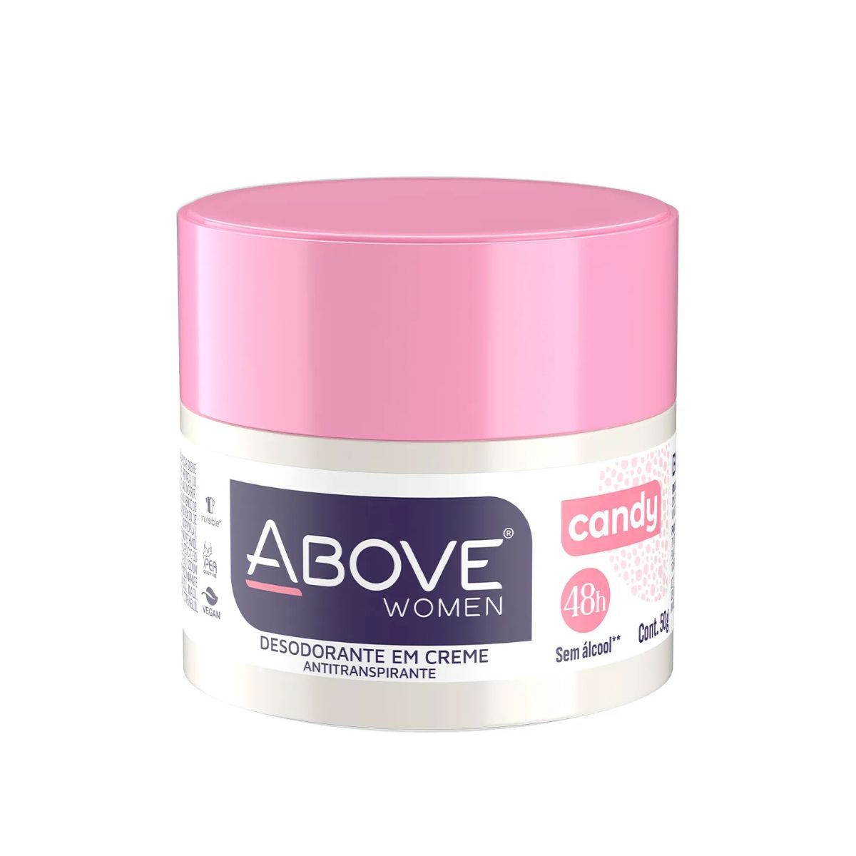 DESODORANTE CREME CLASSICO CANDY ABOVE 50G