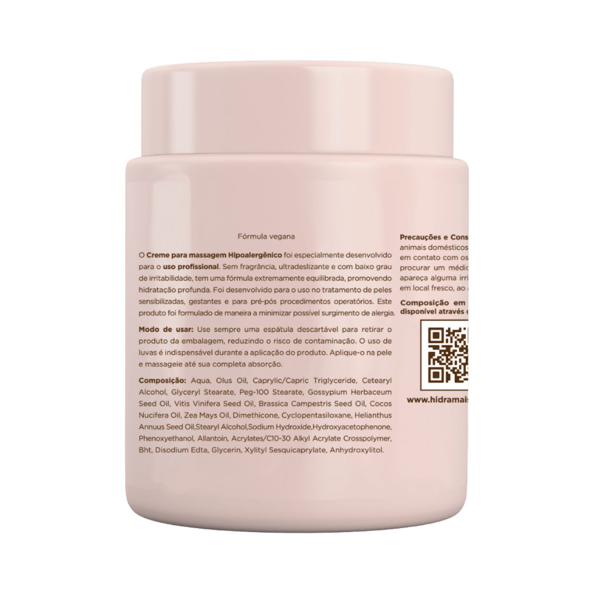 CREME PARA MASSAGEM RELAXANTE LAVANDA E BERGAMOTA HIDRAMAIS PROFISSIONAL 1KG