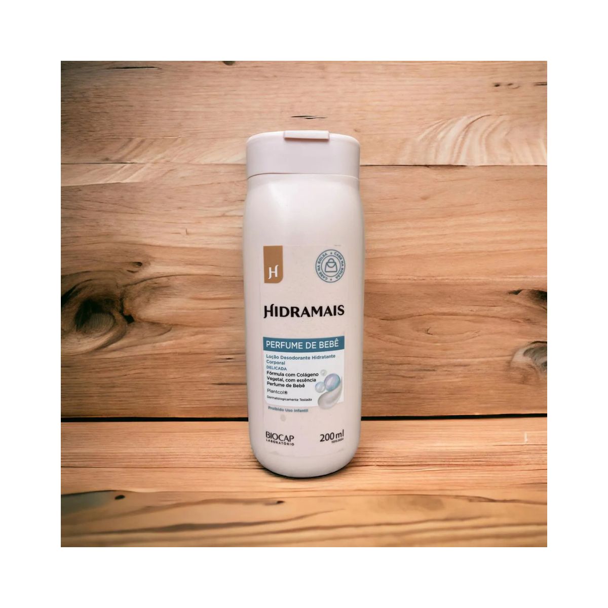 LOÇÃO DESODORANTE PERFUME DE BEBÊ HIDRAMAIS 200ML