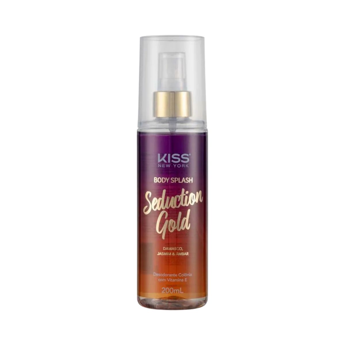 BODY SPLASH SEDUCTION GOLD - KISS NEW YORK