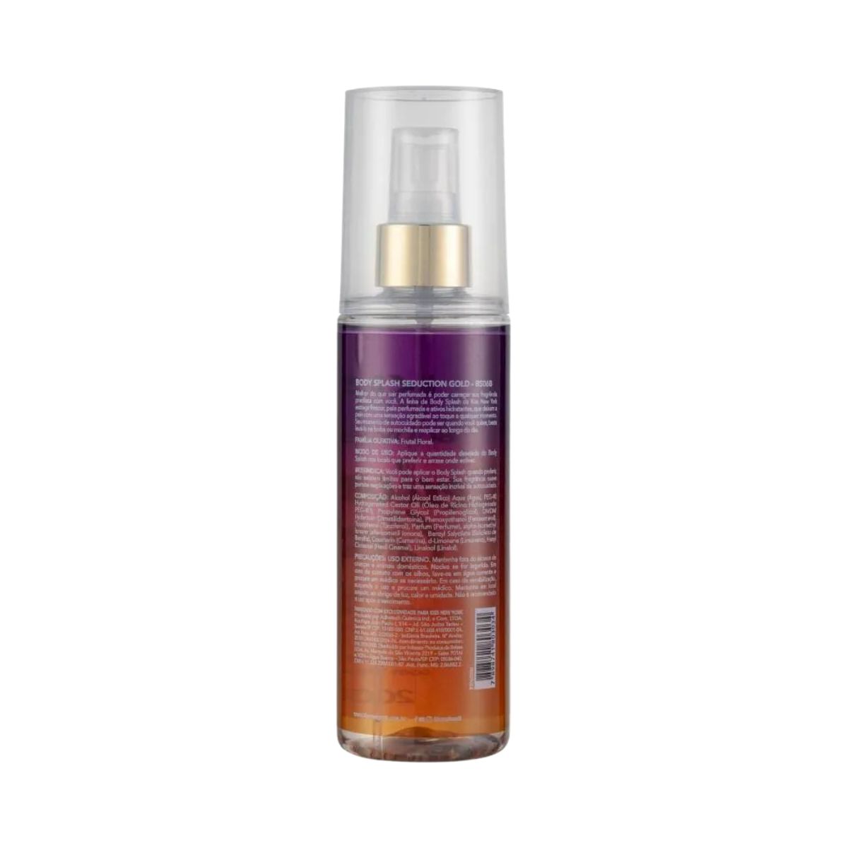 BODY SPLASH SEDUCTION GOLD - KISS NEW YORK