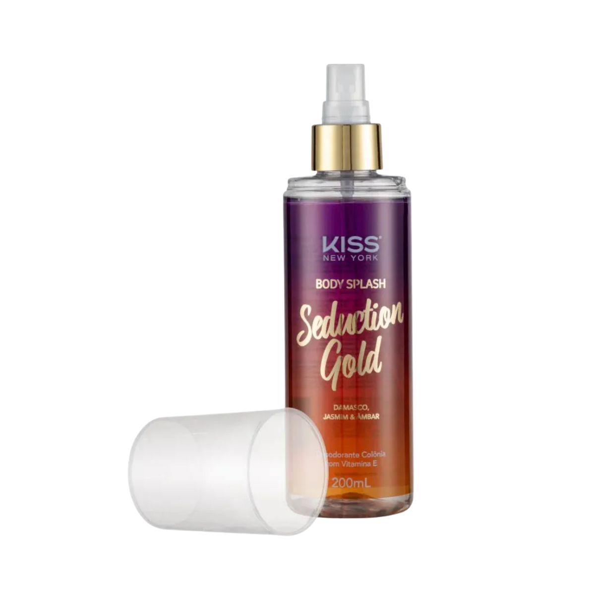 BODY SPLASH SEDUCTION GOLD - KISS NEW YORK