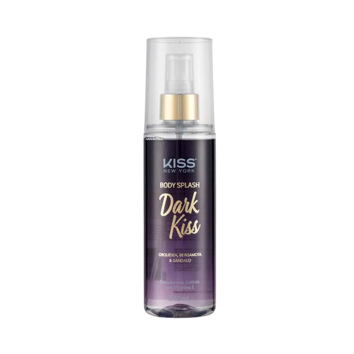 BODY SPLASH DARK KISS - KISS NEW YORK
