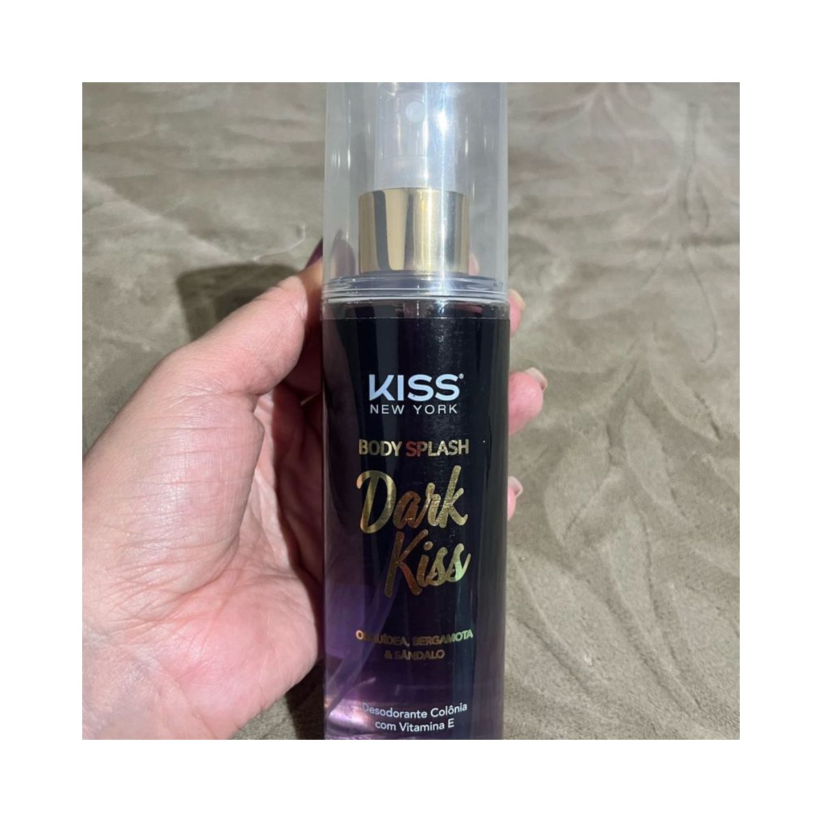 BODY SPLASH DARK KISS - KISS NEW YORK