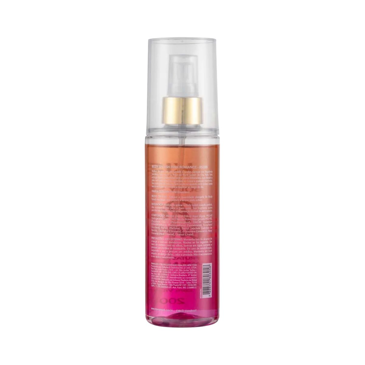 BODY SPLASH PINK ROMANCE - KISS NEW YORK 200ML