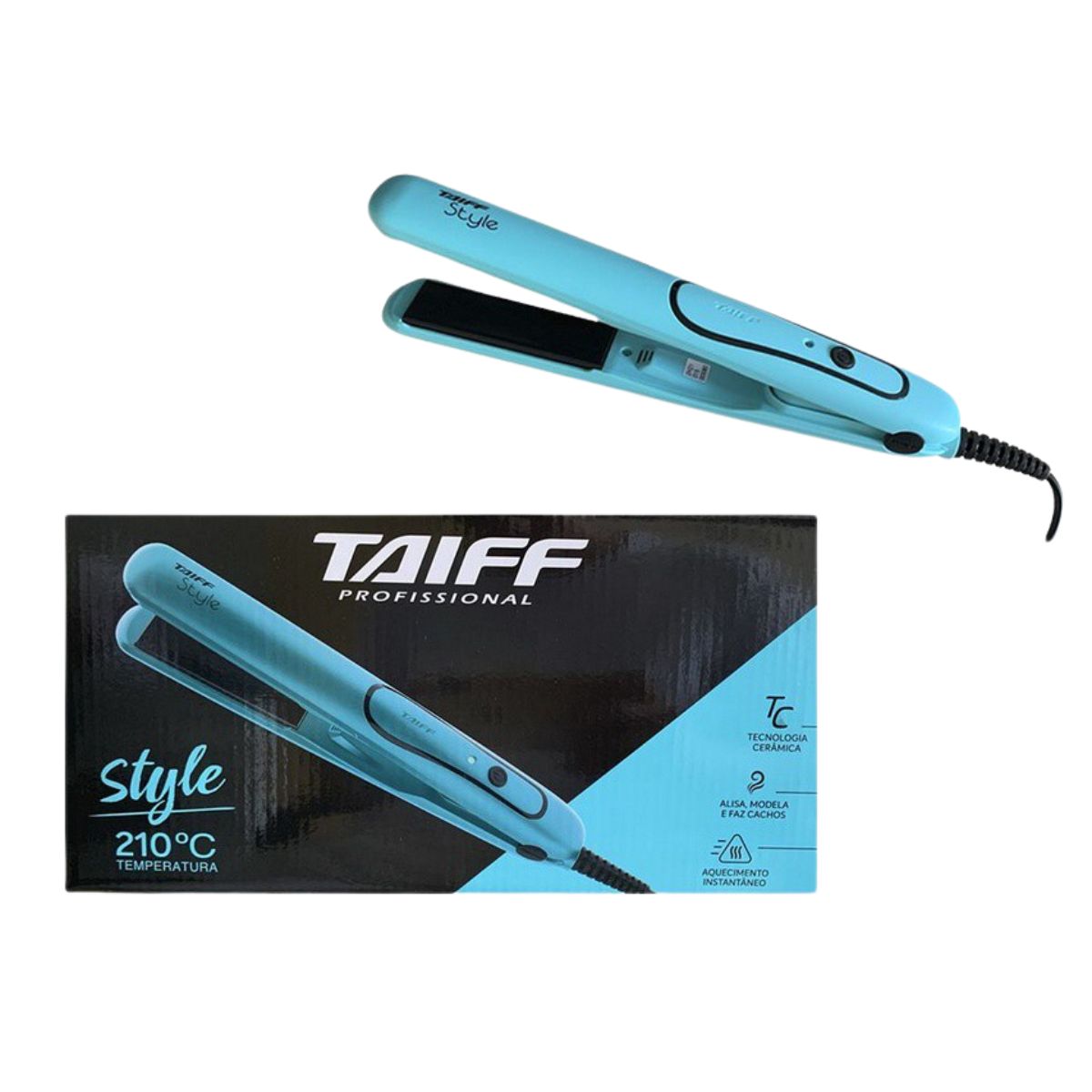 PRANCHA STYLE AZUL 210°C TAIFF BIV