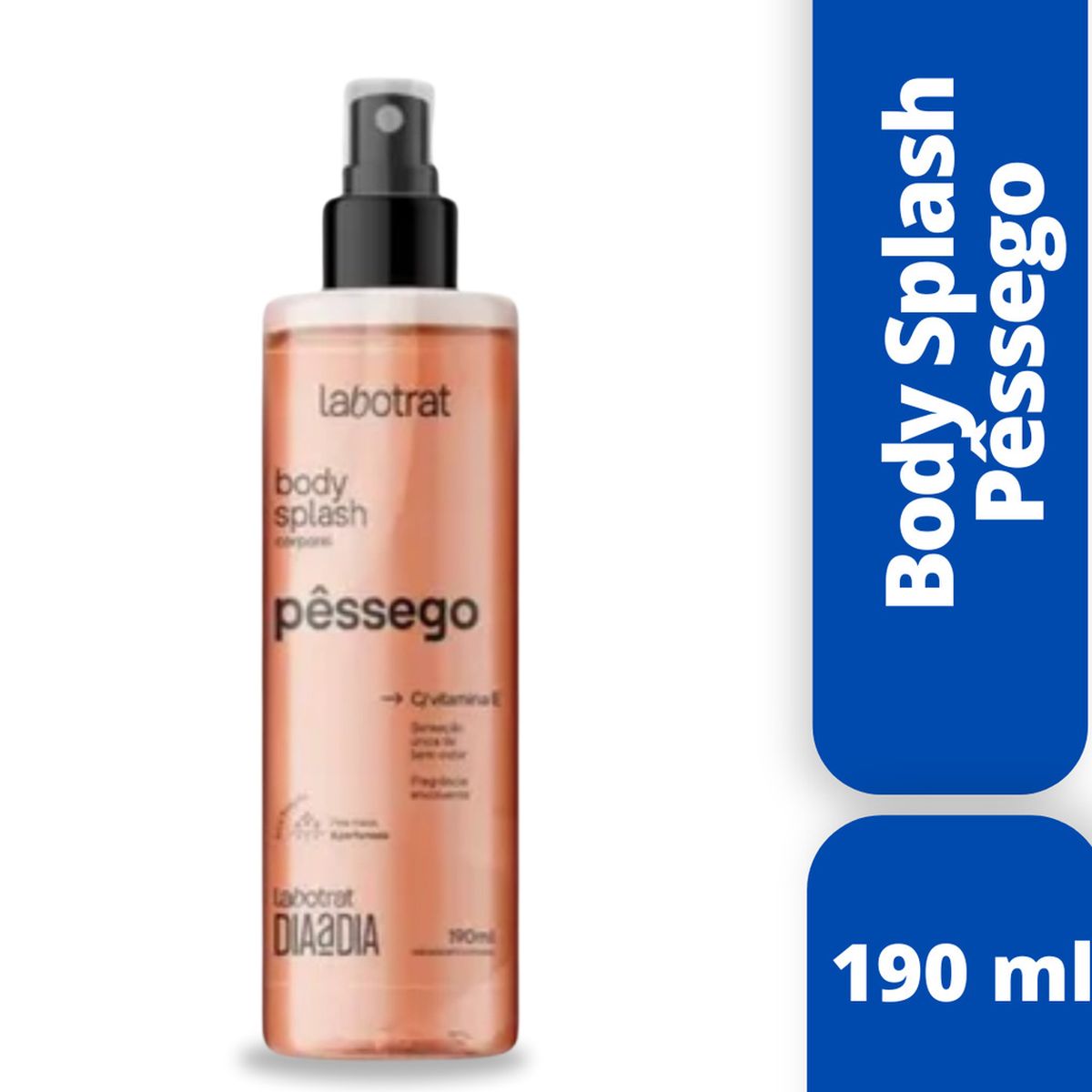 BODY SPLASH PÊSSEGO LABOTRAT 190ML