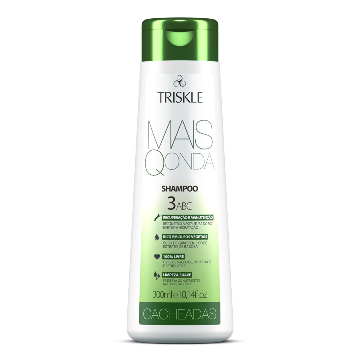 SHAMPOO MAISQONDA CACHEADOS TRISKLE 300ML