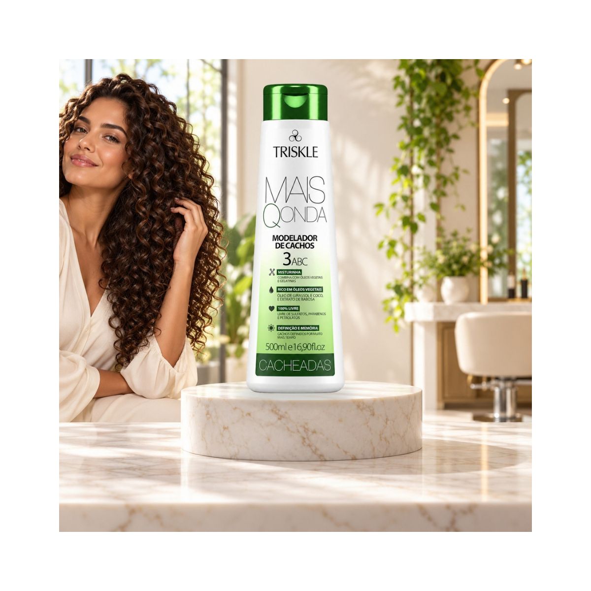 MODELADOR MAISQONDA CACHEADOS TRISKLE 500ML