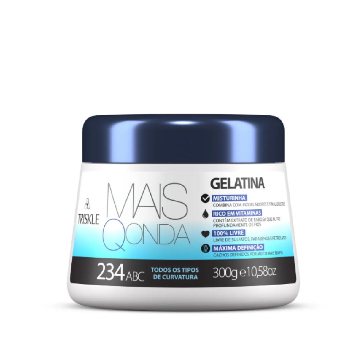 GELATINA CACHEADOS MAIS QONDA TRISKLE 300G