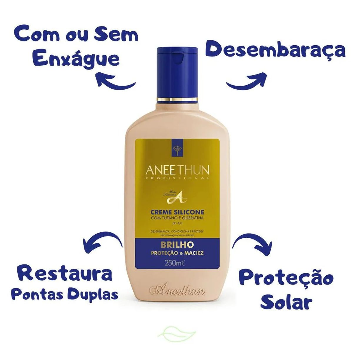CREME DE SILICONE LINHA A ANEETHUN 250ML
