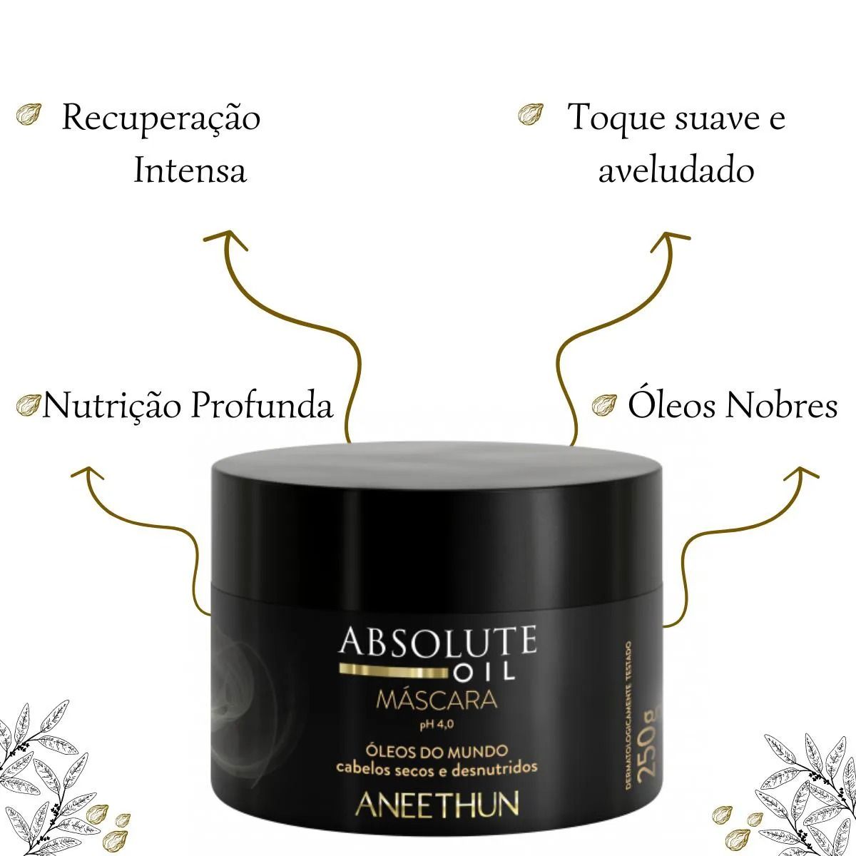 MÁSCARA ABSOLUTE OIL ANEETHUN 250G