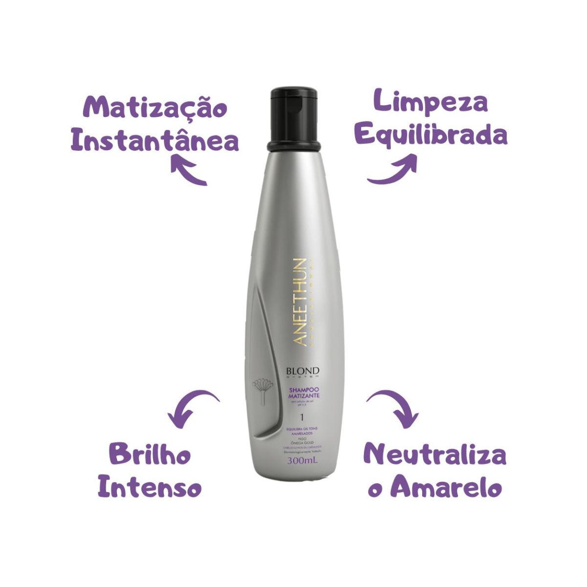 SHAMPOO MATIZANTE BLOND ANEETHUN 300ML