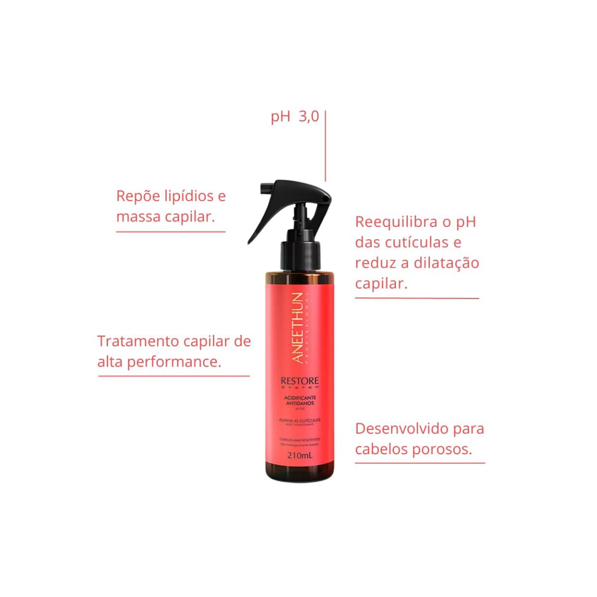 ACIDIFICANTE RESTORE SYSTEM ANEETHUN 210ML