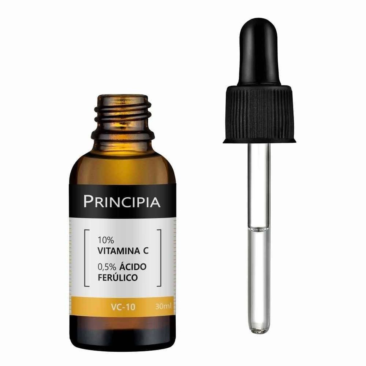 SÉRUM VC-10 VITAMINA C 10% + ÁCIDO FERÚLICO ANTIOXIDANTE PRINCIPIA 30ML