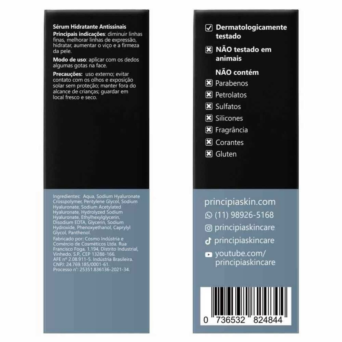SÉRUM VC-10 VITAMINA C 10% + ÁCIDO FERÚLICO ANTIOXIDANTE PRINCIPIA 30ML