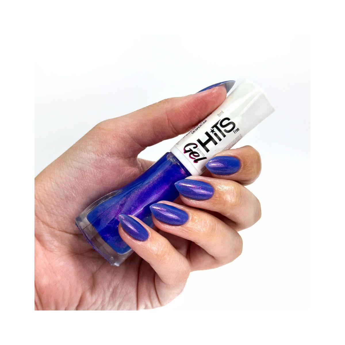 ESMALTE PEROLADO DESPERTAR HITS TRANSLÚCIDO 8ML