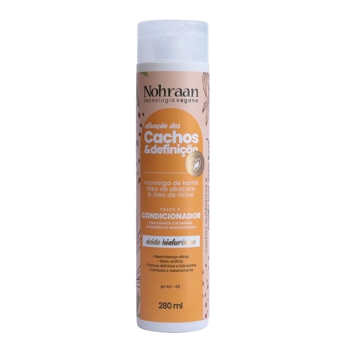 CONDICIONADOR ATIVAÇÃO DOS CACHOS NOHRAAN 280ML