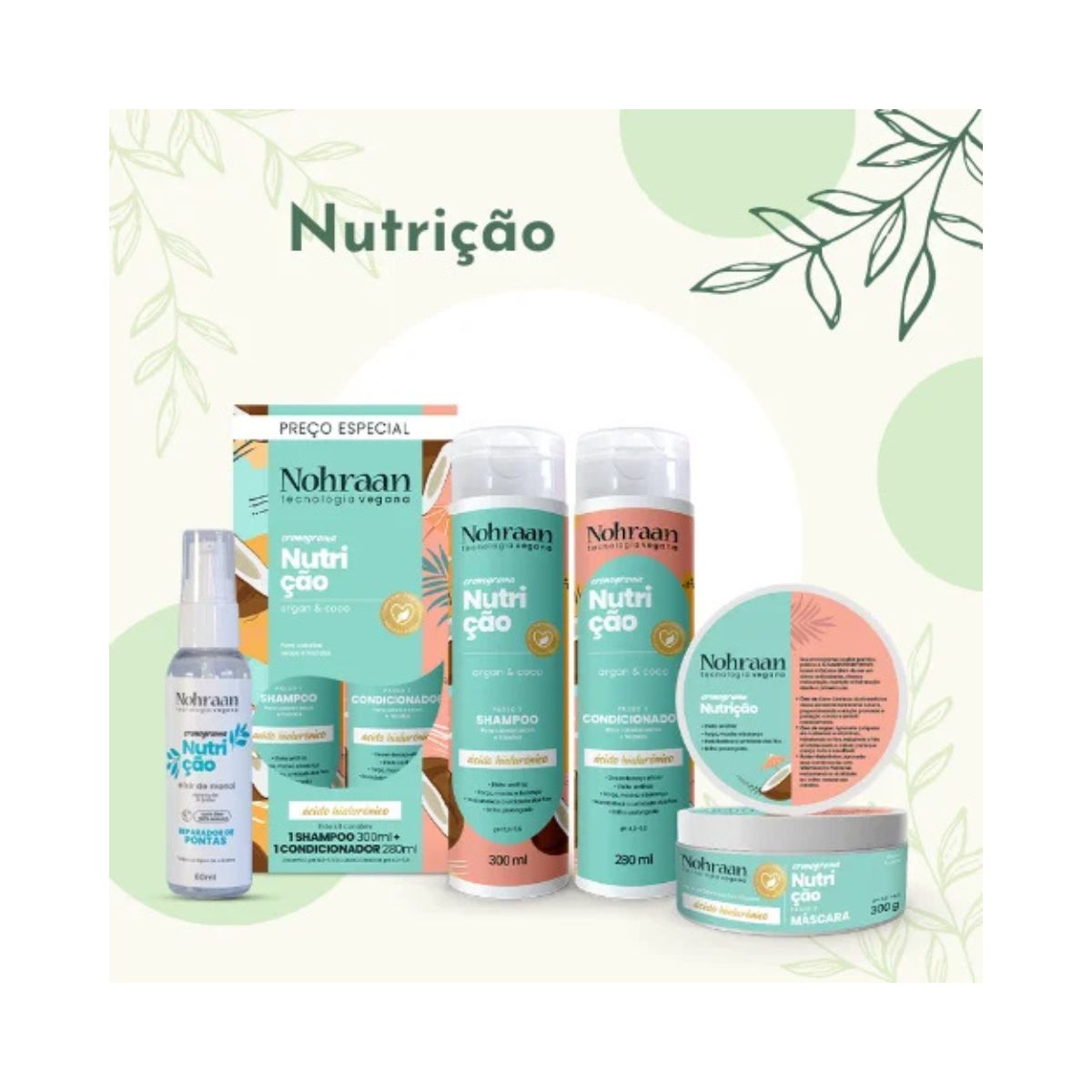 CONDICIONADOR NUTRIÇÃO NOHRAAN 280ML