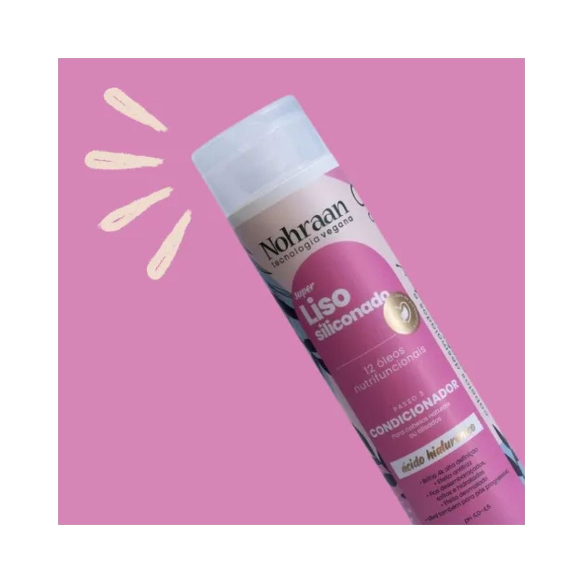 CONDICIONADOR SUPER LISO NOHRAAN 280ML