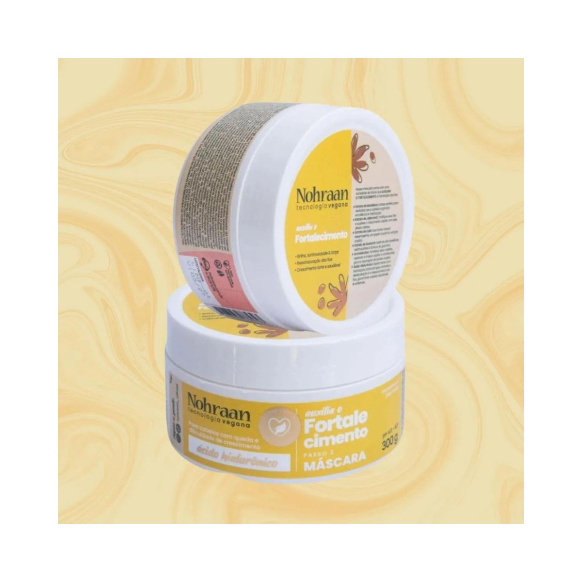 MÁSCARA DE FORTALECIMENTO NOHRAAN 300G
