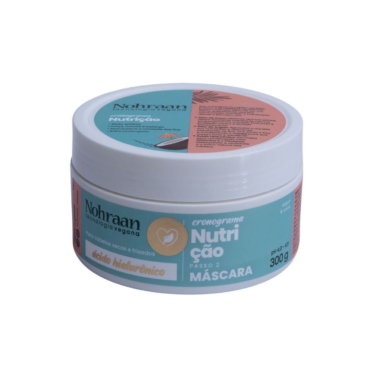 MÁSCARA DE NUTRIÇÃO NOHRAAN 300G