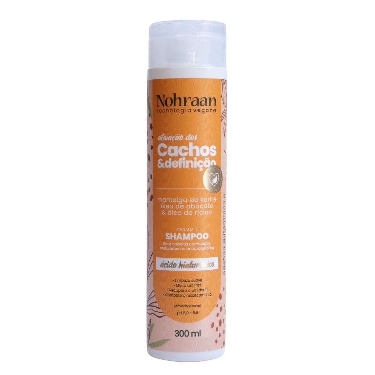 SHAMPOO ATIVAÇÃO DOS CACHOS NOHRAAN 300ML