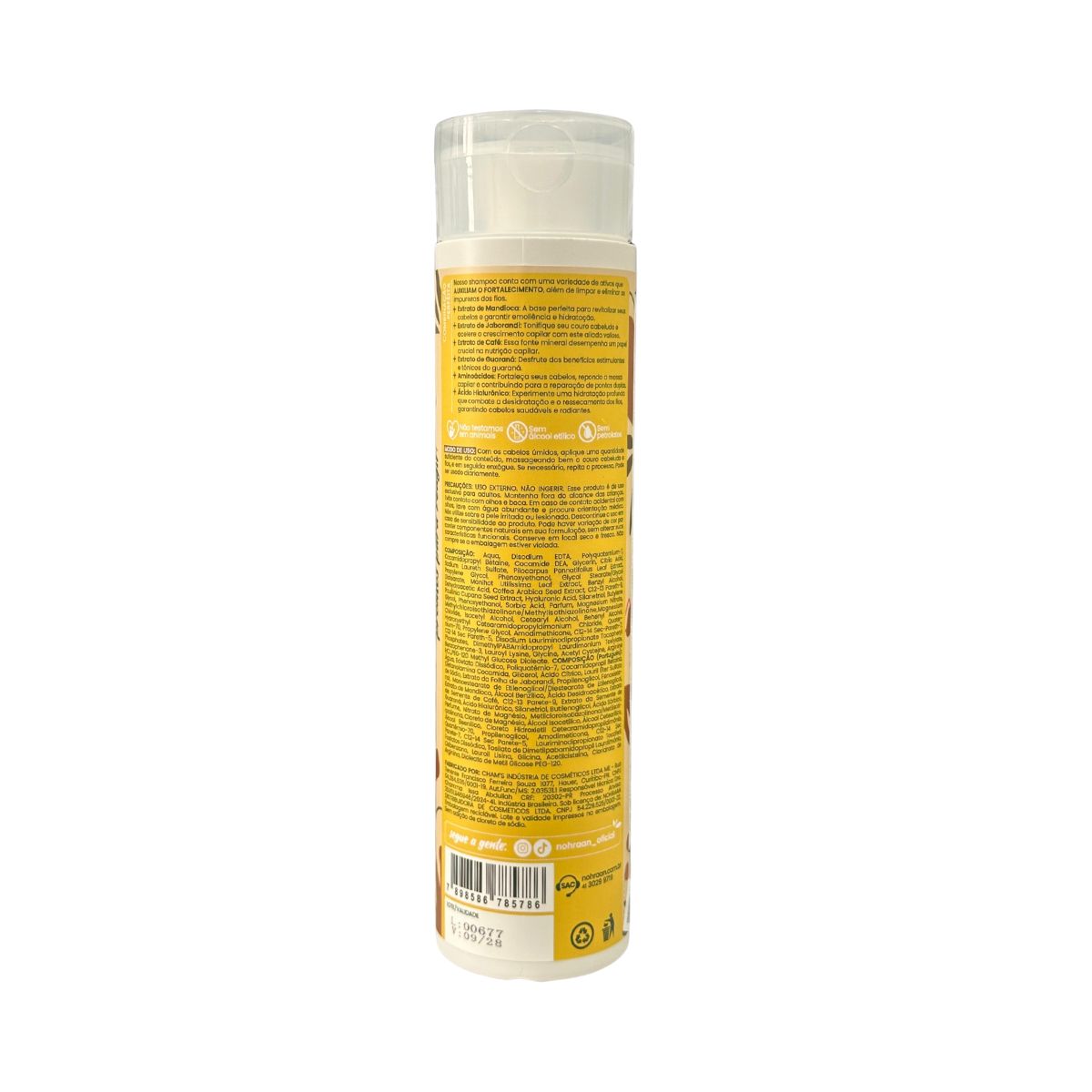 SHAMPOO DE FORTALECIMENTO NOHRAAN 300ML