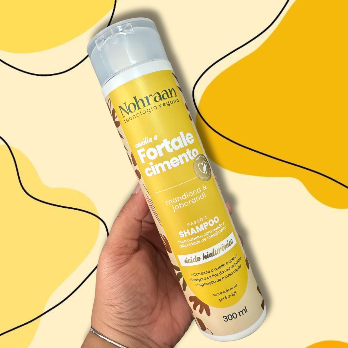 SHAMPOO DE FORTALECIMENTO NOHRAAN 300ML
