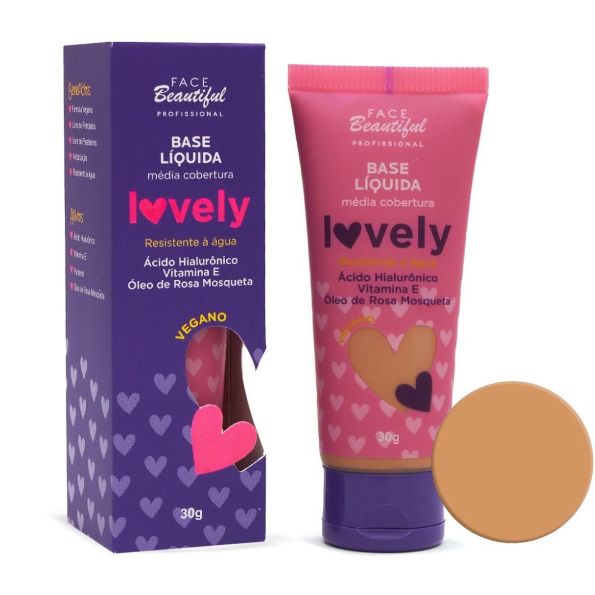 BASE FACE BEAUTIFUL LIQ LOVELY 05 30G