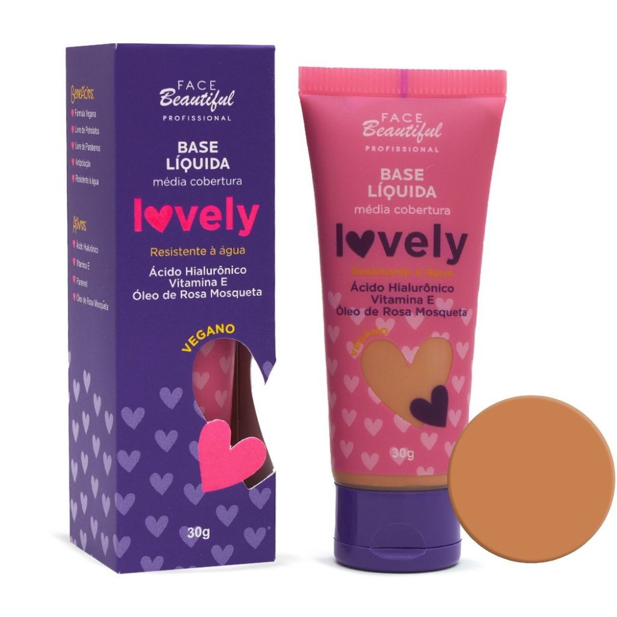 BASE FACE BEAUTIFUL LIQ LOVELY 06 30G