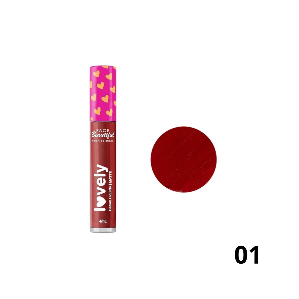 BATOM LIQ FACE BEAUTIFUL LOVELY MATTE 01 4ML