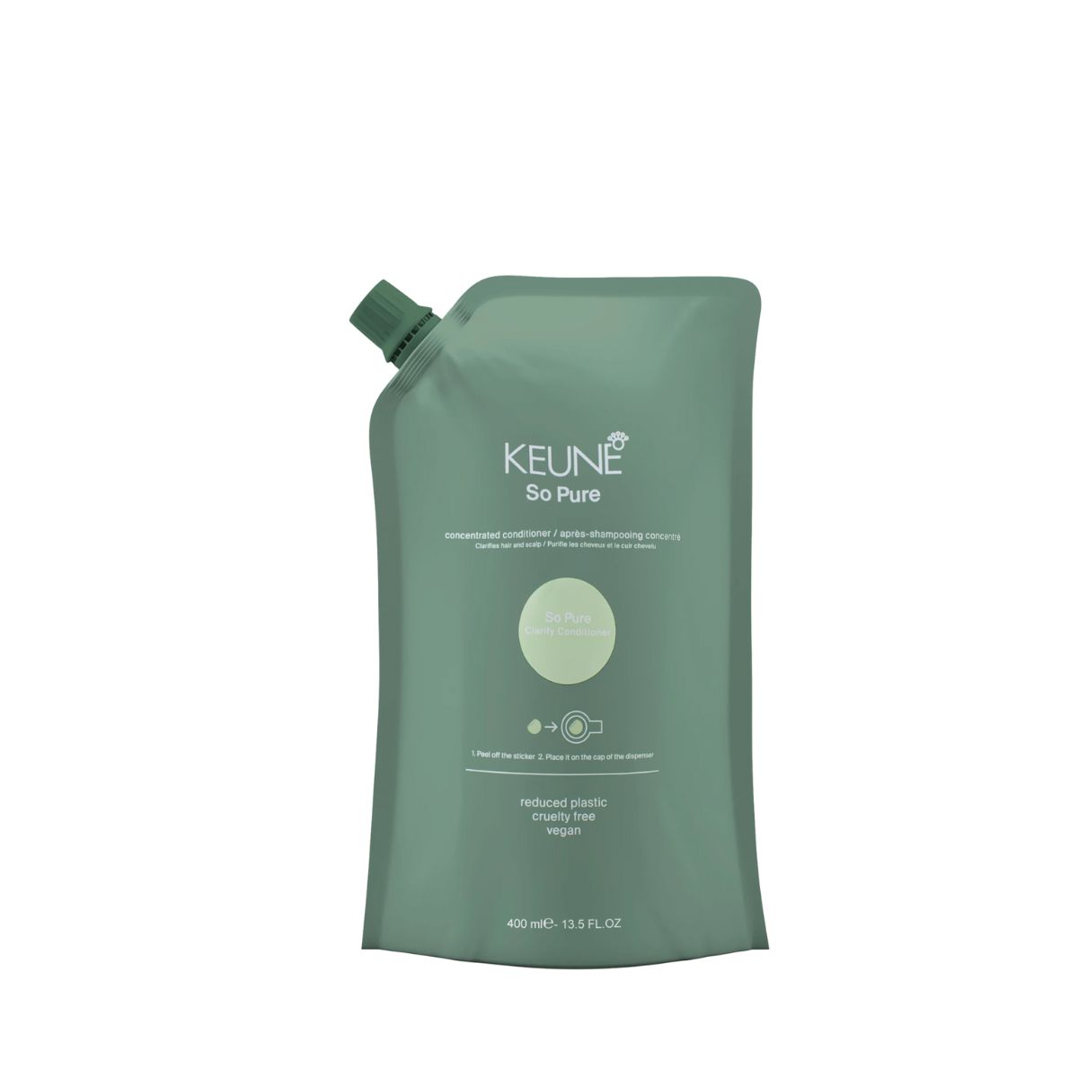 CONDICIONADOR SO PURE CLARIFY REFILL KEUNE 400ML