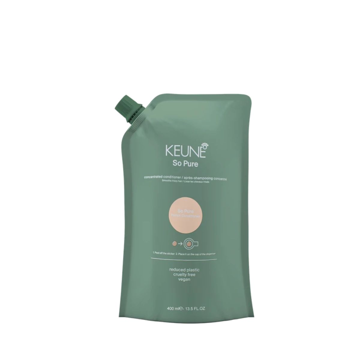 CONDICIONADOR SO PURE POLISH REFILL KEUNE 400ML
