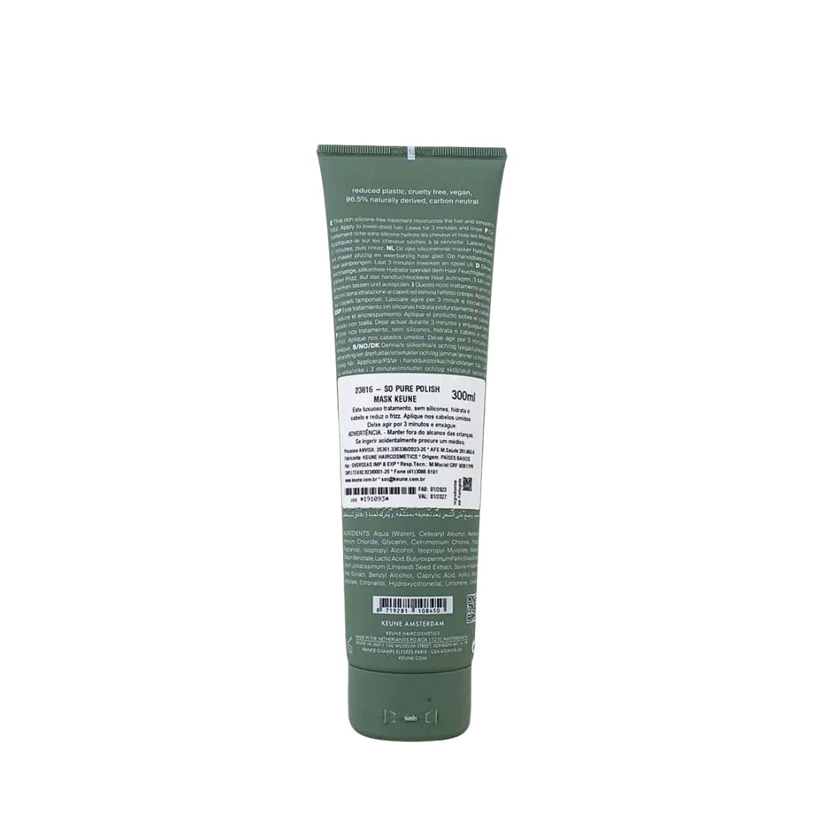 MÁSCARA SO PURE POLISH KEUNE 300GR