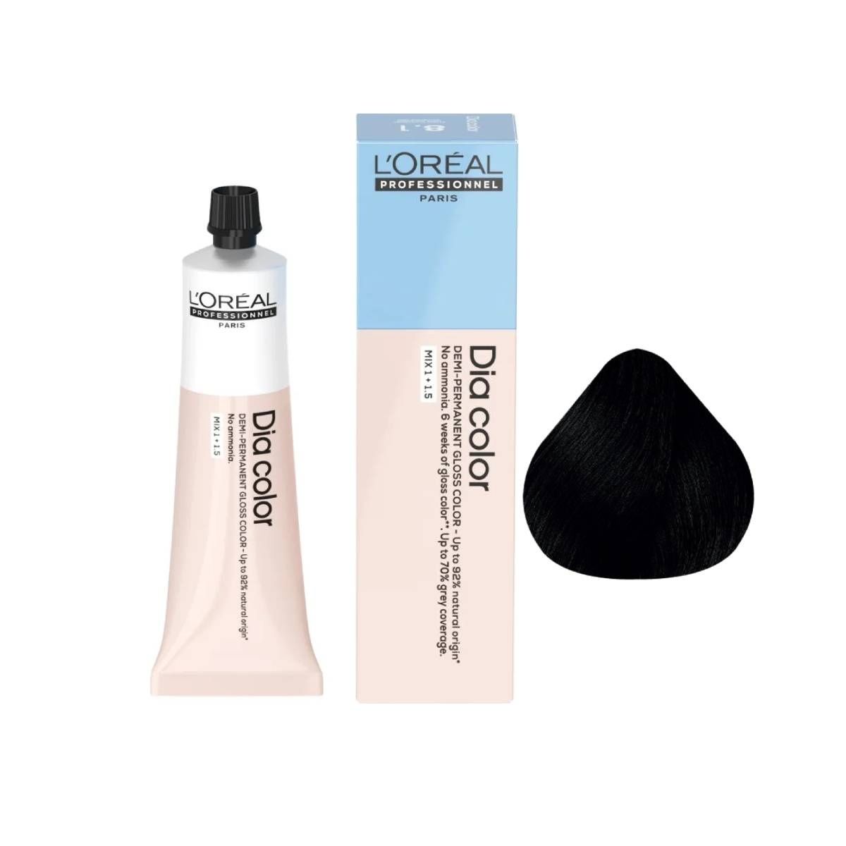 TONALALIZANTE DIA COLOR 1 PRETO LOREAL PROFESSIONNEL 60G