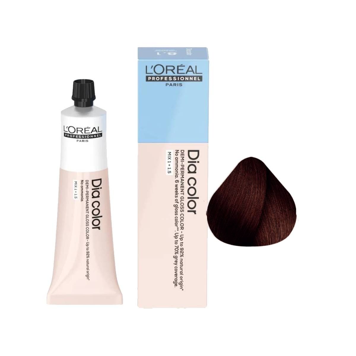 TONALIZANTE DIA COLOR 5 CASTANHO CLARO LOREAL PROFESSIONNEL 60G