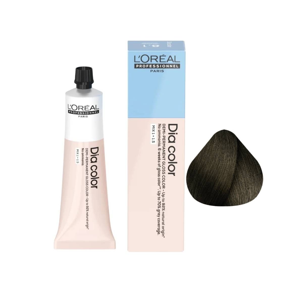 TONALIZANTE DIA COLOR 6 LOURO ESCURO LOREAL PROFESSIONNEL 60G