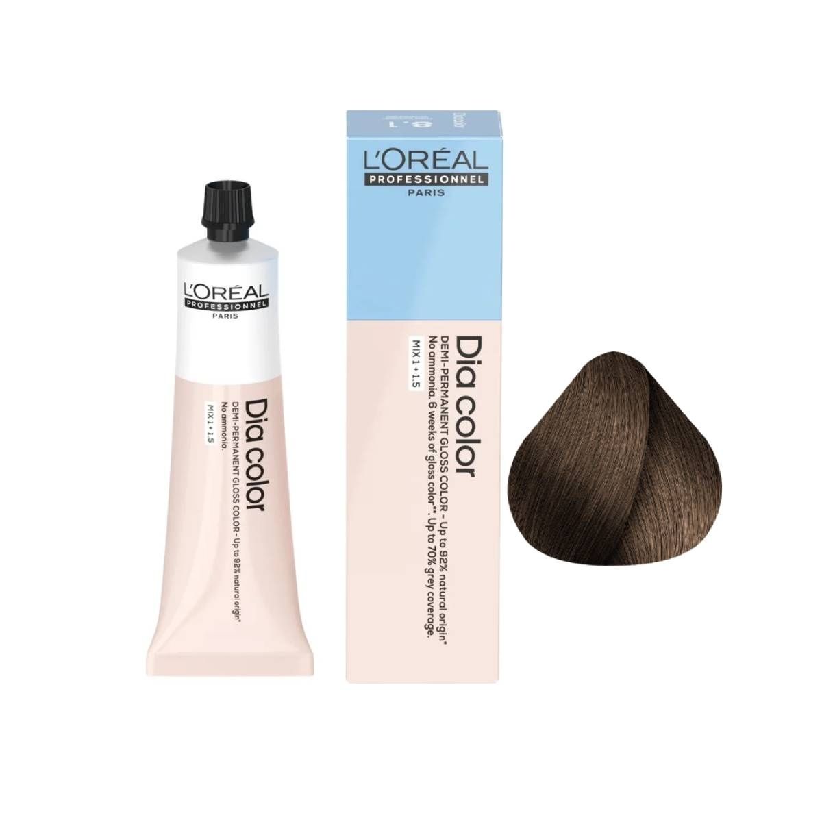 TONALIZANTE DIA COLOR 7.8 LOURO MARROM LOREAL PROFESSIONNEL 60G