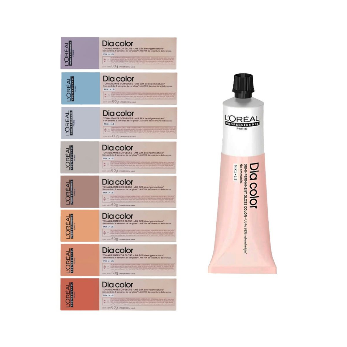 TONALIZANTE DIA COLOR 8.31 LOURO CL DOUR ACINZ LOREAL PROFESSIONNEL 60G