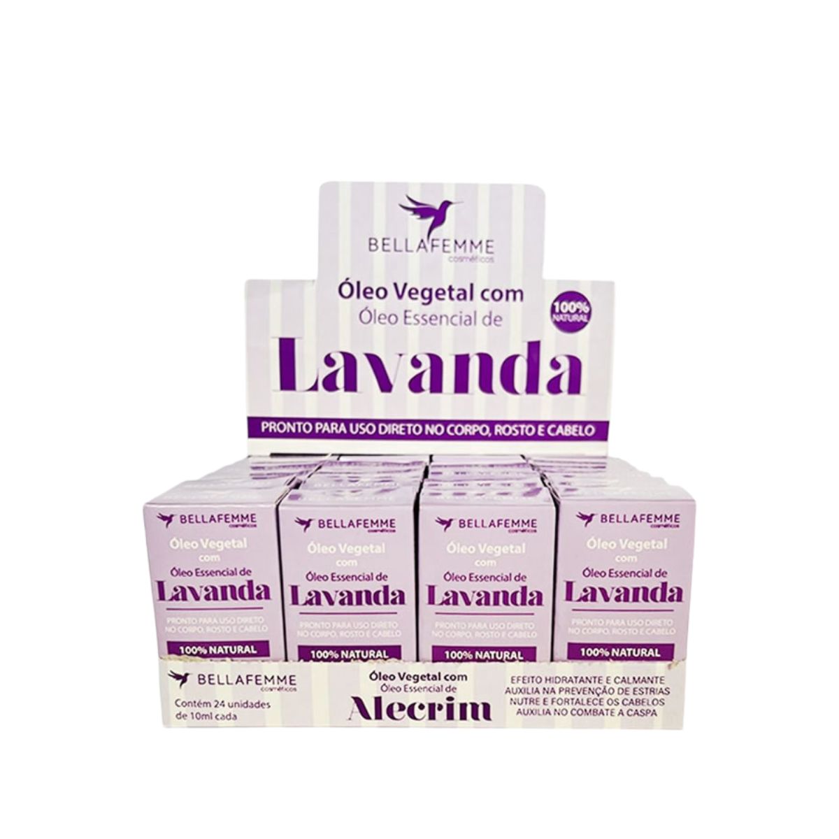 OLEO ESSENCIAL VEGETAL LAVANDA BELLA FEMME 10ML
