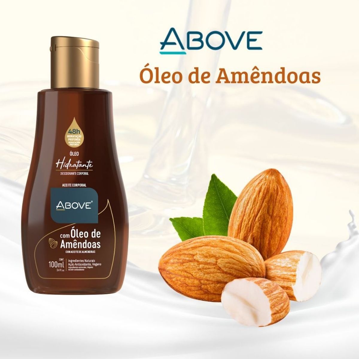 OLEO DE AMENDOAS CORPORAL ABOVE 100ML