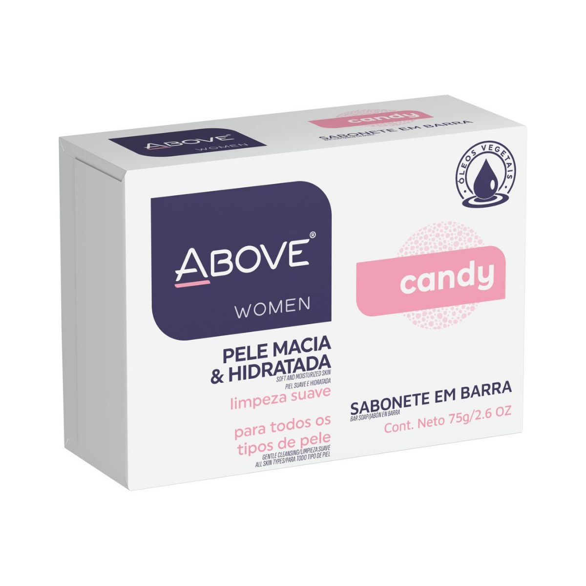 SABONETE ABOVE BARRA CANDY 75G