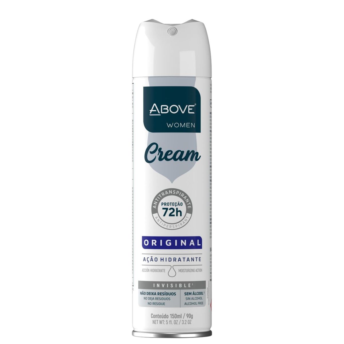 DEO ANT ABOVE CREAM ORIGINAL 72H 150ML | Diva Cosméticos