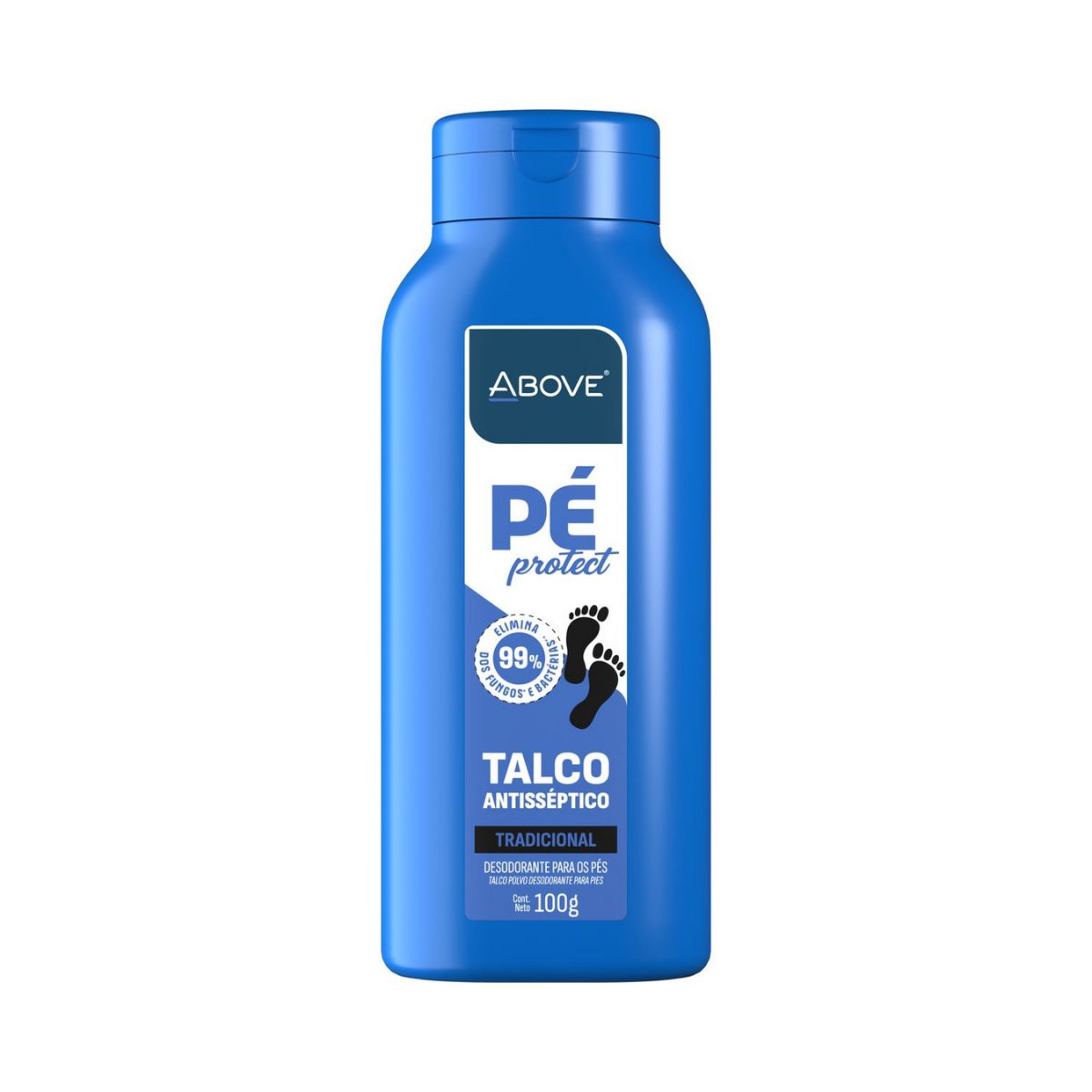 TALCO ABOVE ANTISSEPTICO PE PROTECT TRADICIONAL 100G