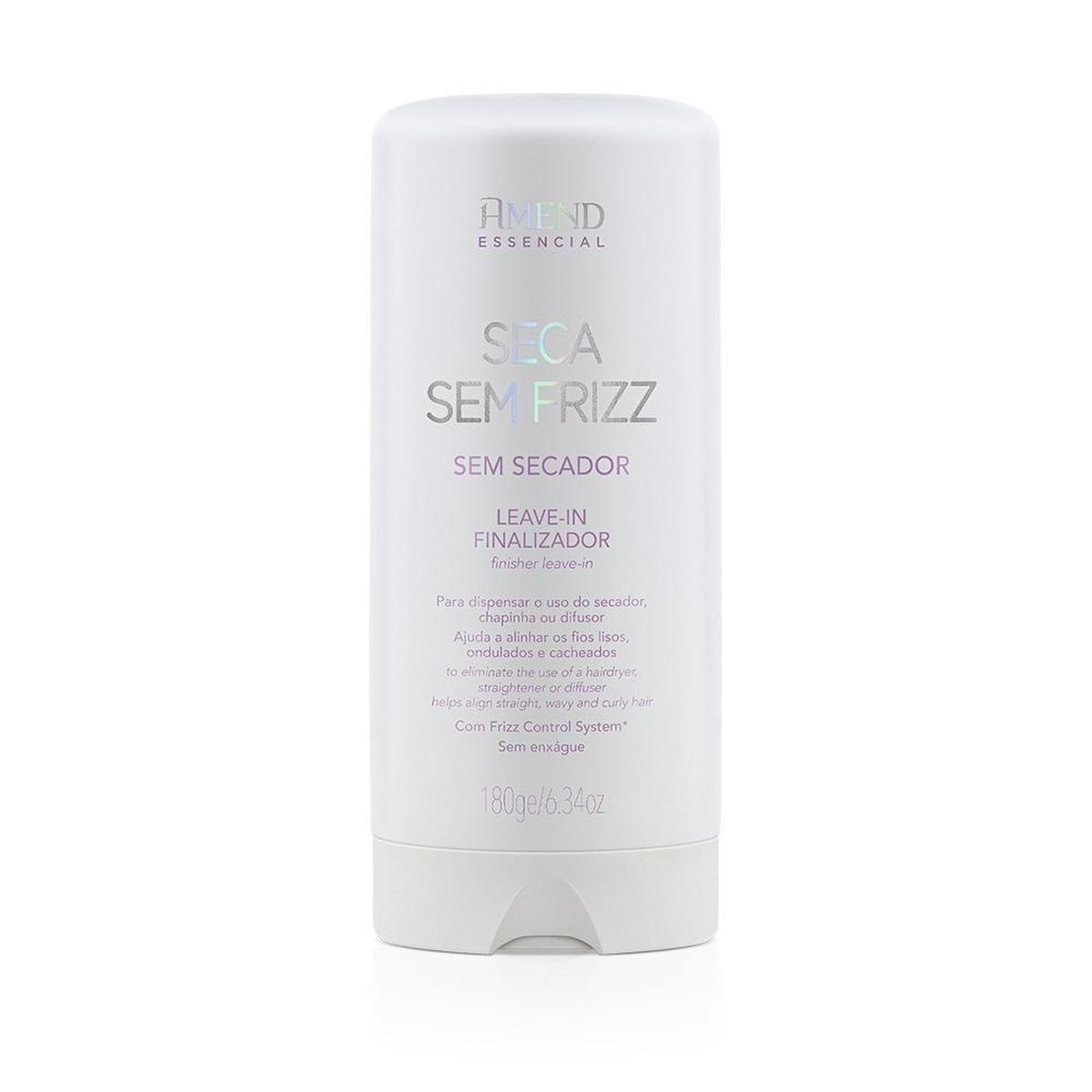 LEAVE-IN FINALIZADOR ESSENCIAL SECA SEM FRIZZ AMEND 180ML