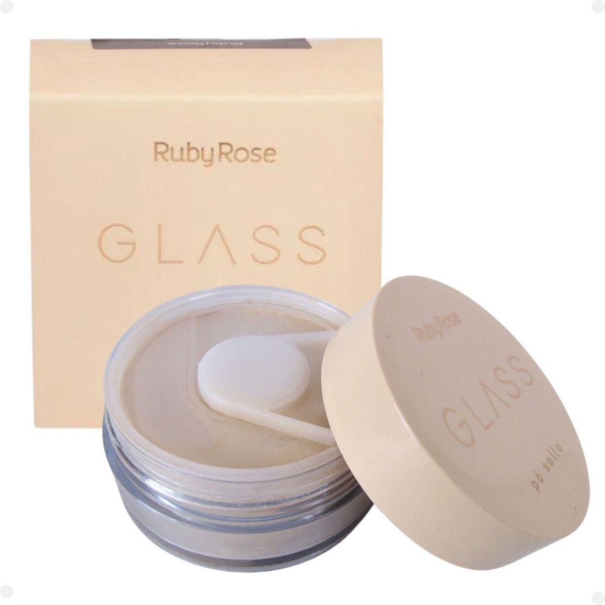 PO COMPACTO RUBY ROSE GLASS GPM30