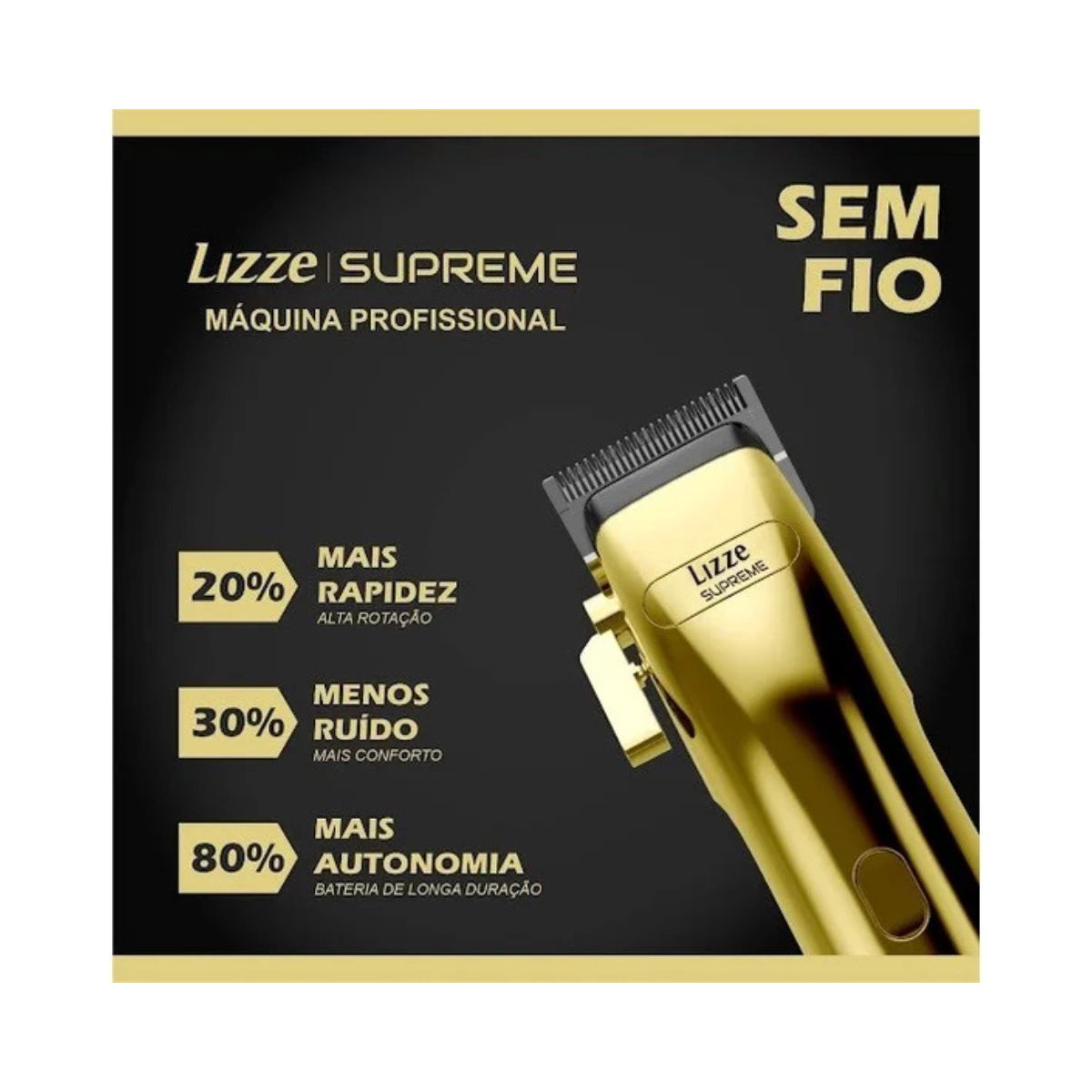 MAQUINA DE CORTE SUPREME LIZZE BIVOLT