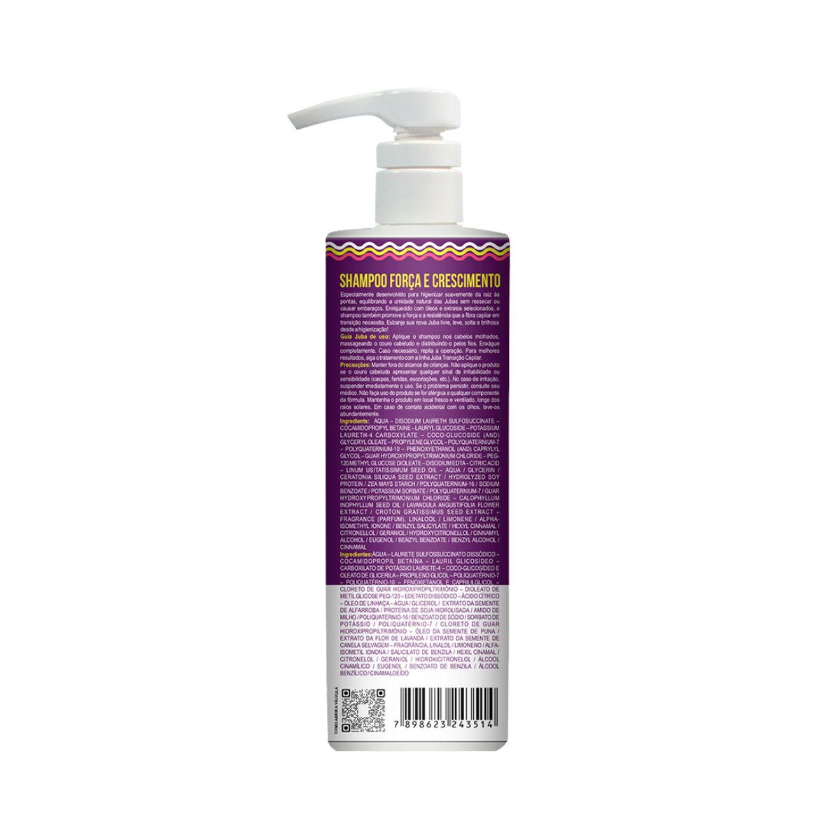 SHAMPOO JUBA TRANSIÇÃO CAPILAR WIDI CARE