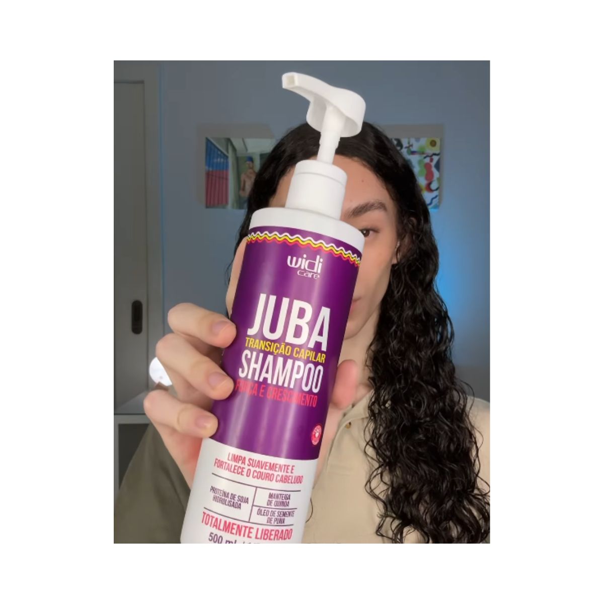 SHAMPOO JUBA TRANSIÇÃO CAPILAR WIDI CARE